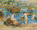Boys Nudes on the Rocks, Guernsey - Pierre-Auguste Renoir — artwork view