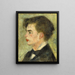 Georges Rivière - Pierre-Auguste Renoir — framed artwork on a wall
