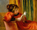 Girl Reading - Pierre-Auguste Renoir — artwork view