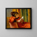 Girl Reading - Pierre-Auguste Renoir — framed artwork on a wall