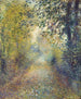 In the Woods - Pierre-Auguste Renoir — artwork view