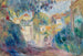 Garden Montmartre - Pierre-Auguste Renoir — artwork view