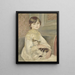 Julie Manet - Pierre-Auguste Renoir — framed artwork on a wall