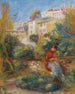 La Terrasse à Cagnes - Pierre-Auguste Renoir — artwork view