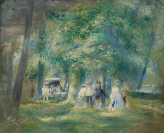 La fête de Saint-Cloud - Pierre-Auguste Renoir — artwork view