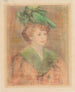 Dame au chapeau vert - Pierre-Auguste Renoir — artwork view