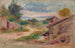 The Village Path - Pierre-Auguste Renoir — artwork view