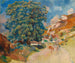 The Big Tree by the Road - Pierre-Auguste Renoir — artwork view