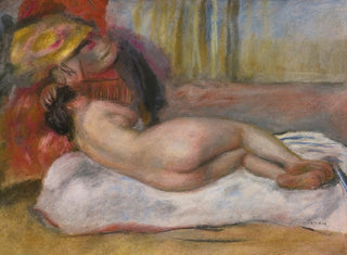 The Rest - Pierre-Auguste Renoir — artwork view
