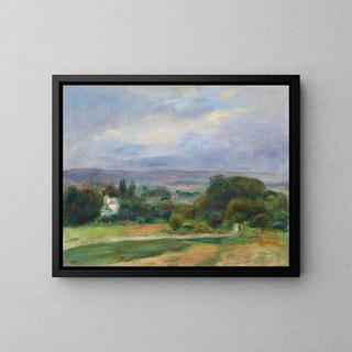 Le Sentier - Pierre-Auguste Renoir — framed artwork on a wall