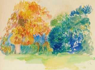 Les arbres - Pierre-Auguste Renoir — artwork view