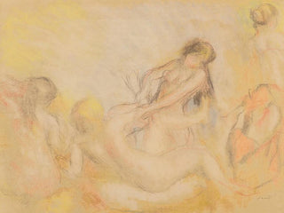 Les Baigneuses au crabe I - Pierre-Auguste Renoir — artwork view