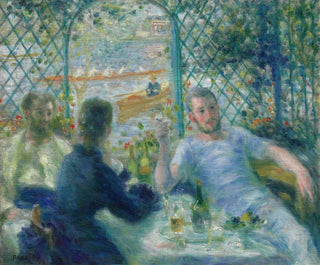 Lunch at the Restaurant Fournaise - Pierre-Auguste Renoir — artwork view