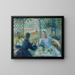 Lunch at the Restaurant Fournaise - Pierre-Auguste Renoir — framed artwork on a wall