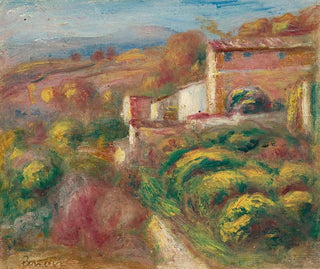 House of the Post Office - Pierre-Auguste Renoir — artwork view