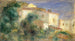 House of the Post Office Cagnes - Pierre-Auguste Renoir — artwork view