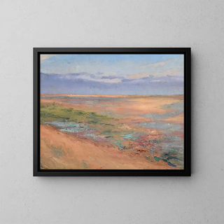 Marine Painting - Pierre-Auguste Renoir — framed artwork on a wall