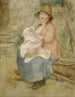 Maternity Painting - Pierre-Auguste Renoir — artwork view