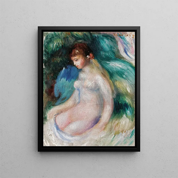Pas assis - Pierre-Auguste Renoir — framed artwork on a wall