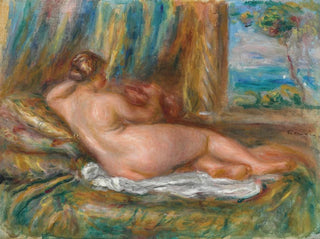 Odalisque couchée - Pierre-Auguste Renoir — artwork view