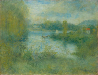 Petit bras de la Seine à Argenteuil - Pierre-Auguste Renoir — artwork view