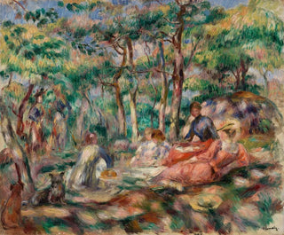 Luncheon on the Grass - Pierre-Auguste Renoir — artwork view