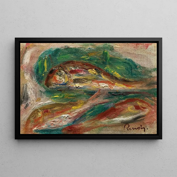 Fish - Pierre-Auguste Renoir — framed artwork on a wall
