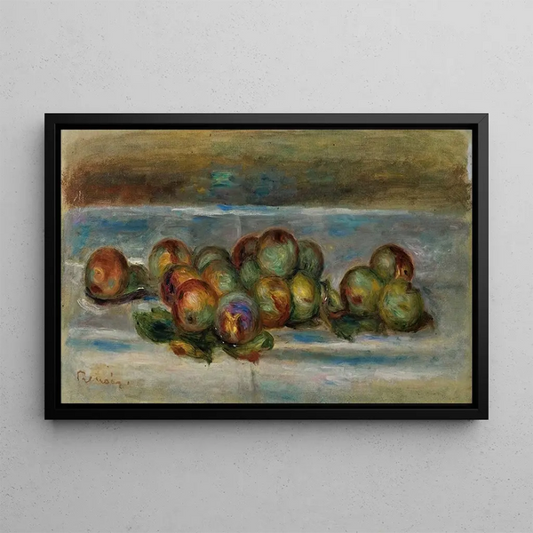 Reines-Claudes - Pierre-Auguste Renoir — framed artwork on a wall