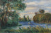 River landscape painting - Pierre-Auguste Renoir — artwork view