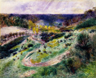 Road to Wargemont - Pierre-Auguste Renoir — artwork view