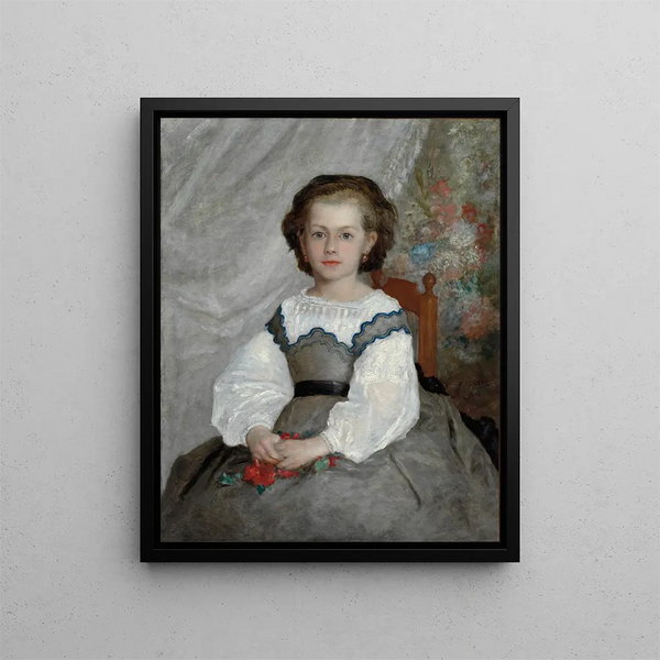 Romaine Lacaux - Pierre-Auguste Renoir — framed artwork on a wall