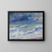 Marine Painting - Pierre-Auguste Renoir — framed artwork on a wall