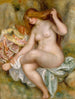 Sitting Bathing Woman - Pierre-Auguste Renoir — artwork view