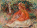 Woman sitting - Pierre-Auguste Renoir — artwork view