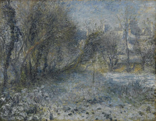 Snowy Landscape Painting - Pierre-Auguste Renoir — artwork view