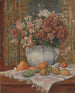 Still life with flowers and prickly pears - Pierre-Auguste Renoir — artwork view