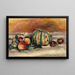 Still life with melon - Pierre-Auguste Renoir — framed artwork on a wall
