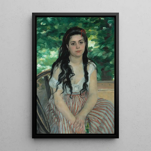 L'Été - Pierre-Auguste Renoir — framed artwork on a wall