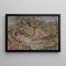 Les baigneuses - Pierre-Auguste Renoir — framed artwork on a wall