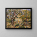 La Ferme aux Collettes à Cagnes - Pierre-Auguste Renoir — framed artwork on a wall