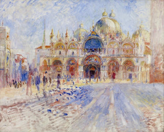 La place Saint-Marc à Venise - Pierre-Auguste Renoir — artwork view
