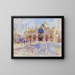 La place Saint-Marc à Venise - Pierre-Auguste Renoir — framed artwork on a wall
