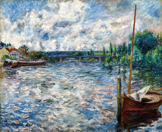 La Seine à Chatou - Pierre-Auguste Renoir — artwork view