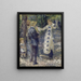 La Balançoire - Pierre-Auguste Renoir — framed artwork on a wall