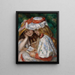 Deux Filles lisant - Pierre-Auguste Renoir — framed artwork on a wall