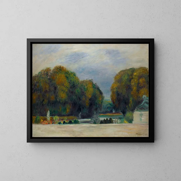 Versailles - Pierre-Auguste Renoir — framed artwork on a wall