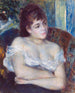 Woman in an armchair - Pierre-Auguste Renoir — artwork view