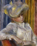 Woman with a Hat - Pierre-Auguste Renoir — artwork view