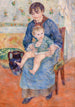 Young Mother - Pierre-Auguste Renoir — artwork view