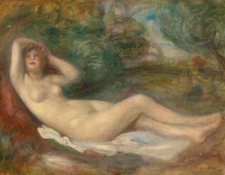 Study of nude - Pierre-Auguste Renoir — artwork view